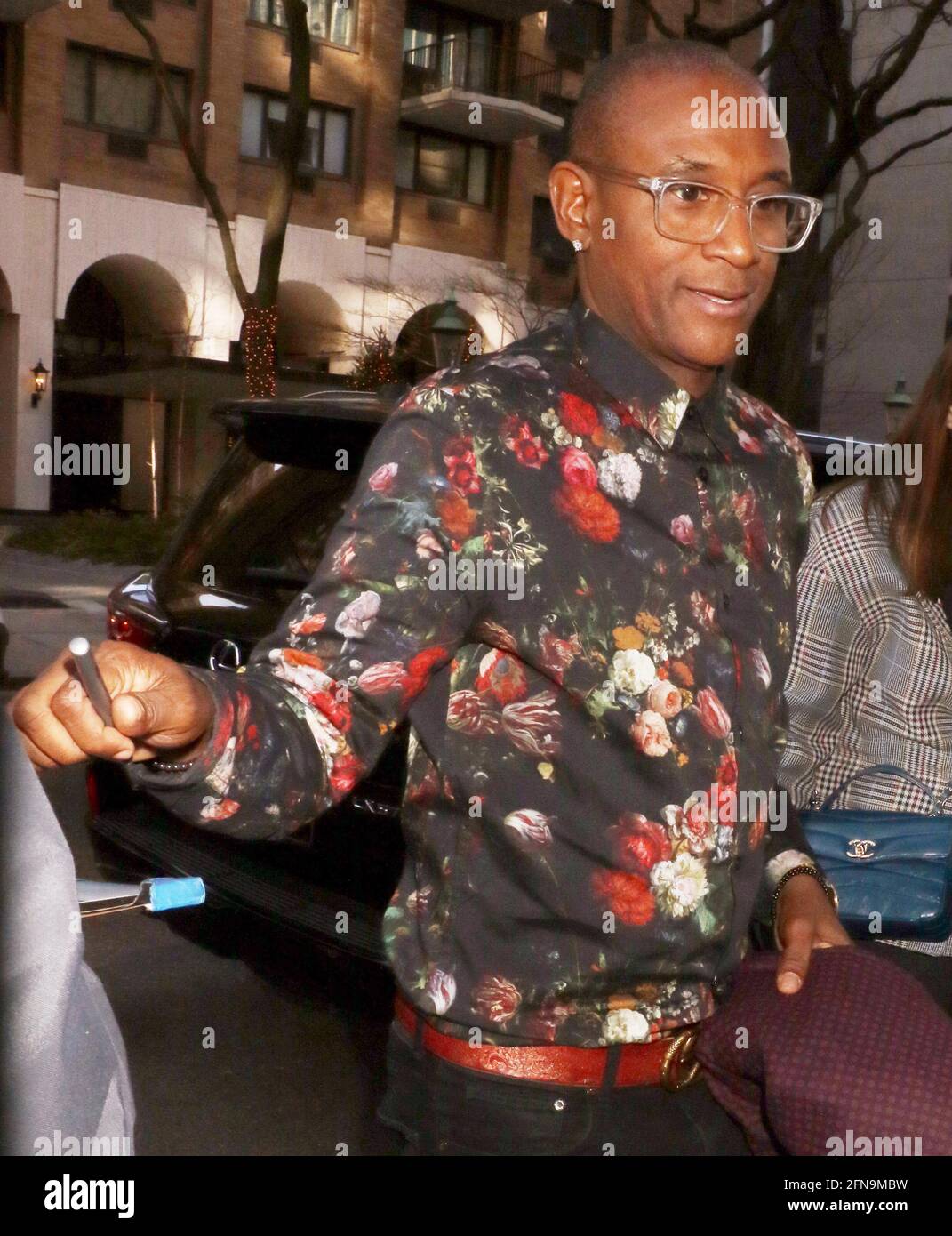 New York NY 20200131Tommy Davidson and Wife Amanda Moore at The