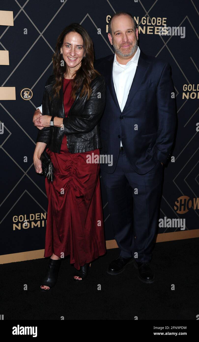 Los Angeles, CA - 01/04/2020 Showtime Golden Globe Nominees Celebration  -PICTURED: Jana Winograde and Todd Sandler -PHOTO by: Sara De  Boer/startraksphoto.com -SDL 6690 Startraks Photo New York, NY For  licensing please call