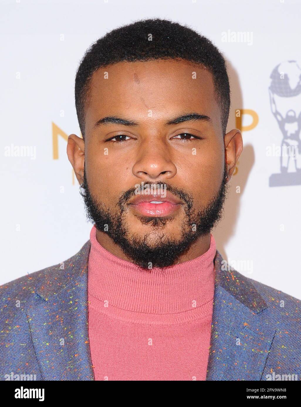 Los Angeles - CA - 01/09/2020 51ST NAACP Image Awards Nominations  Announcement -PICTURED: Trevor Jackson Sara De Boer -SDL 2038 Startraks  Photo New York - NY Stock Photo - Alamy