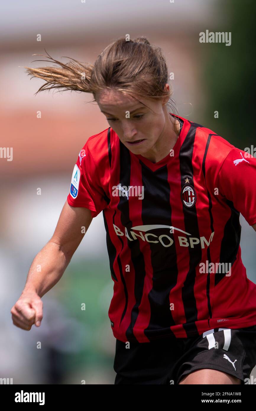 Christy Grimshaw (AC Milan) during AC Milan vs ACF Fiorentina femminile,  Italian football Serie A Women mat - Photo .LiveMedia/Francesco Scaccianoce  Stock Photo - Alamy