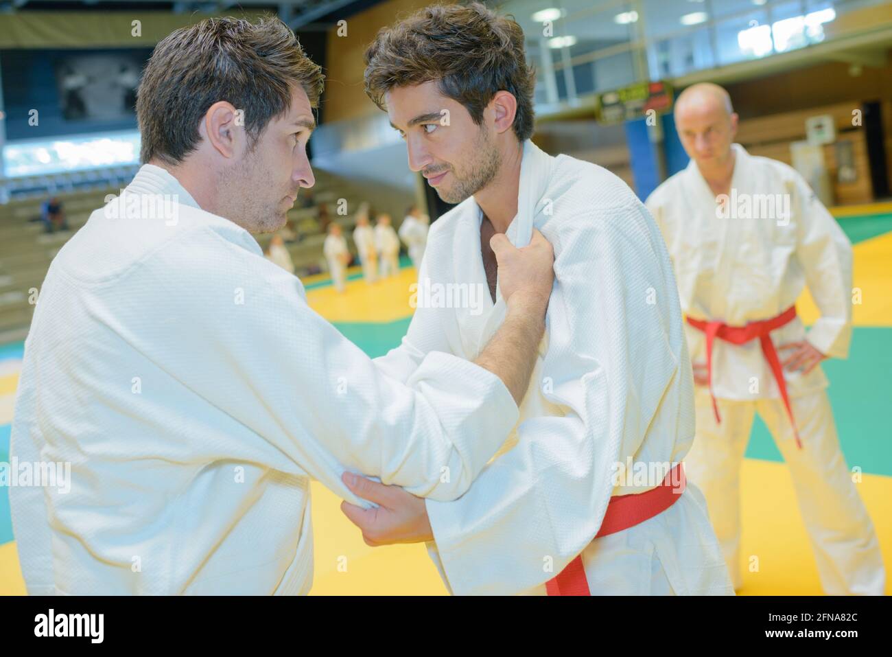 in the martial arts tournament Stock Photo Alamy
