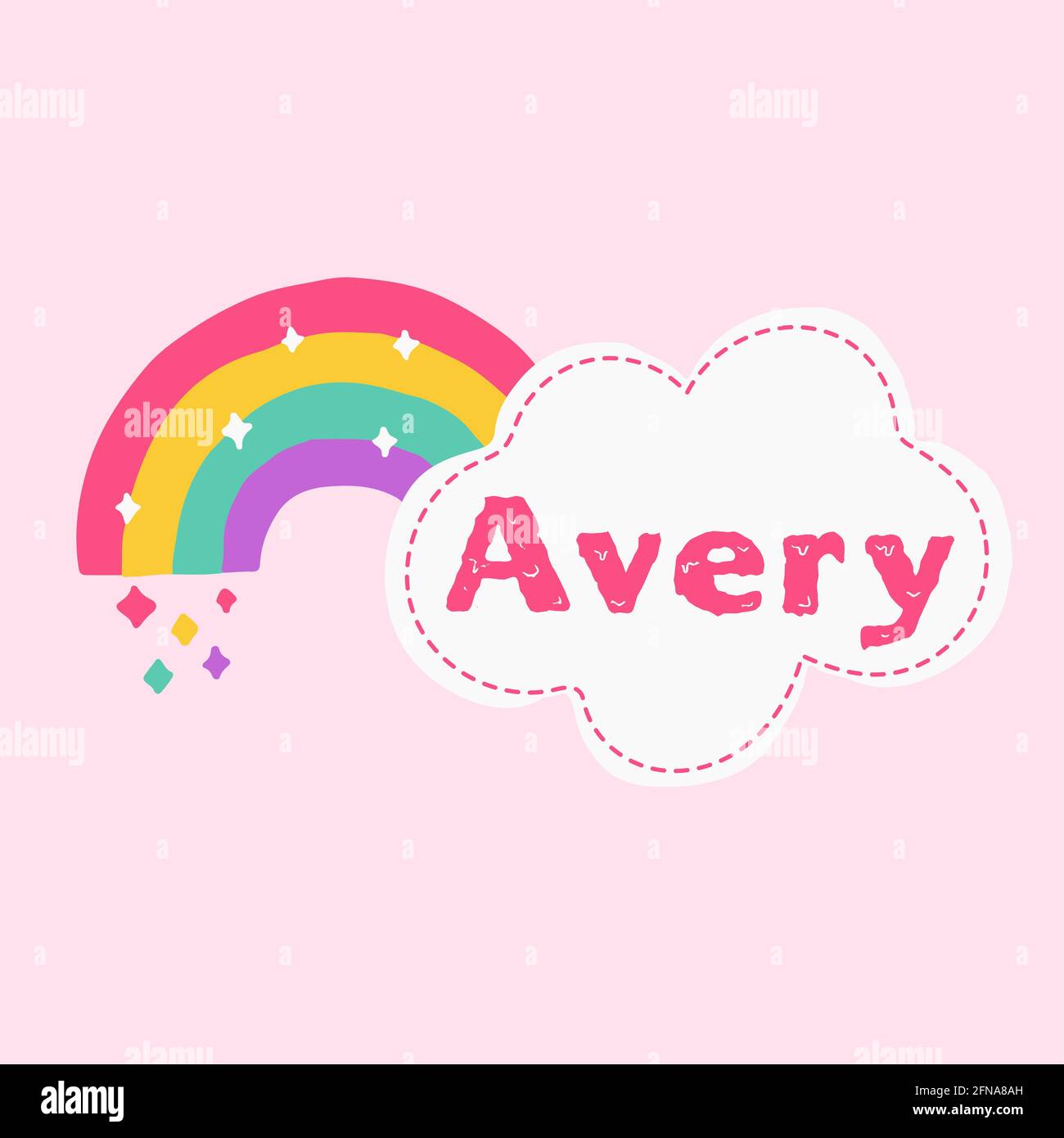 avery girl name Stock Photo Alamy