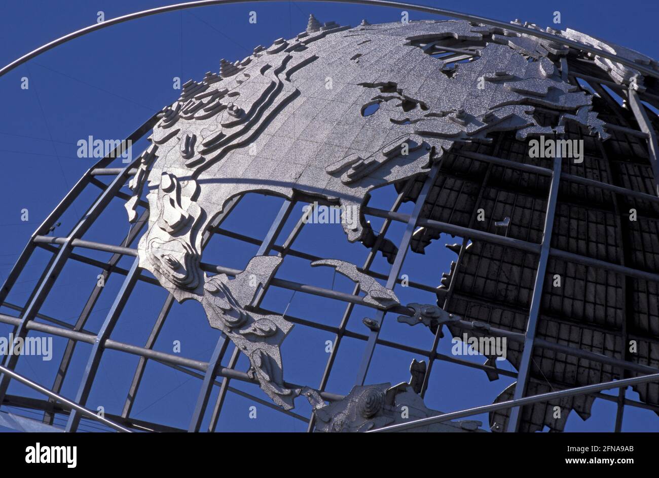 Close-up of Unisphere. Stock Photo