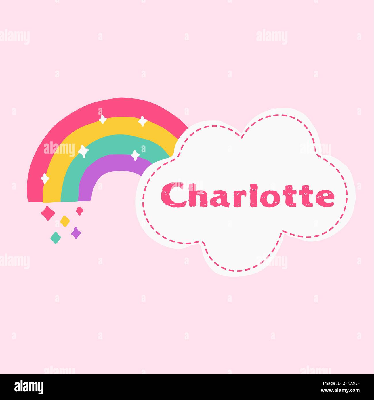 charlotte girl name Stock Photo - Alamy