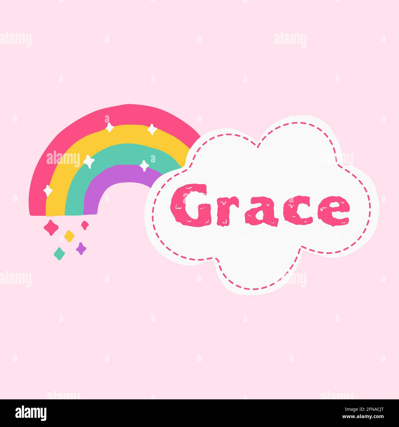 grace girl name Stock Photo - Alamy