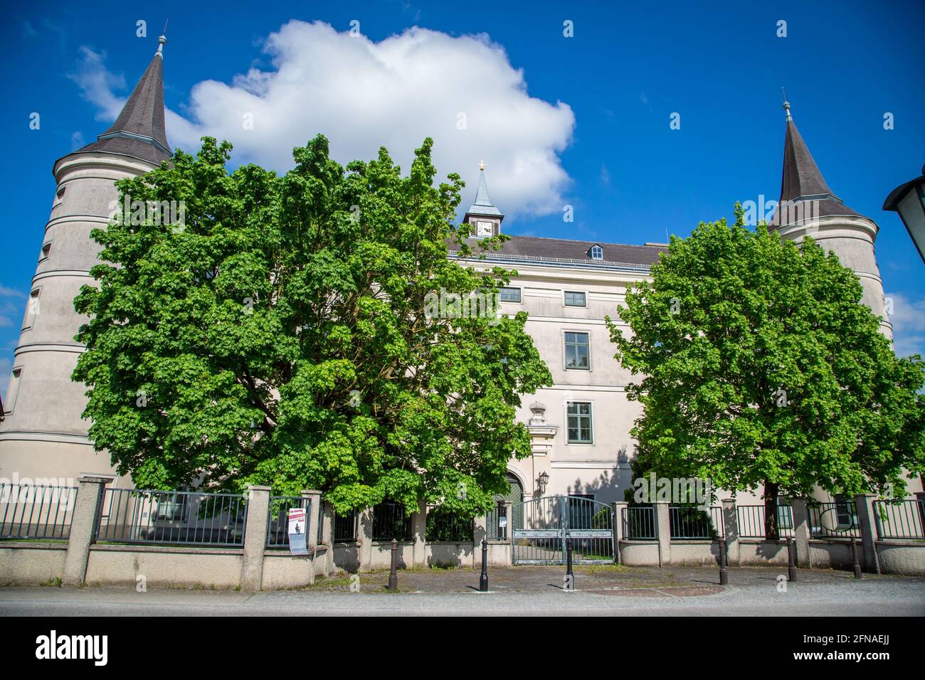 Wolfpassing castle, a baroque castle in the Mostviertel, Austria Stock Photo