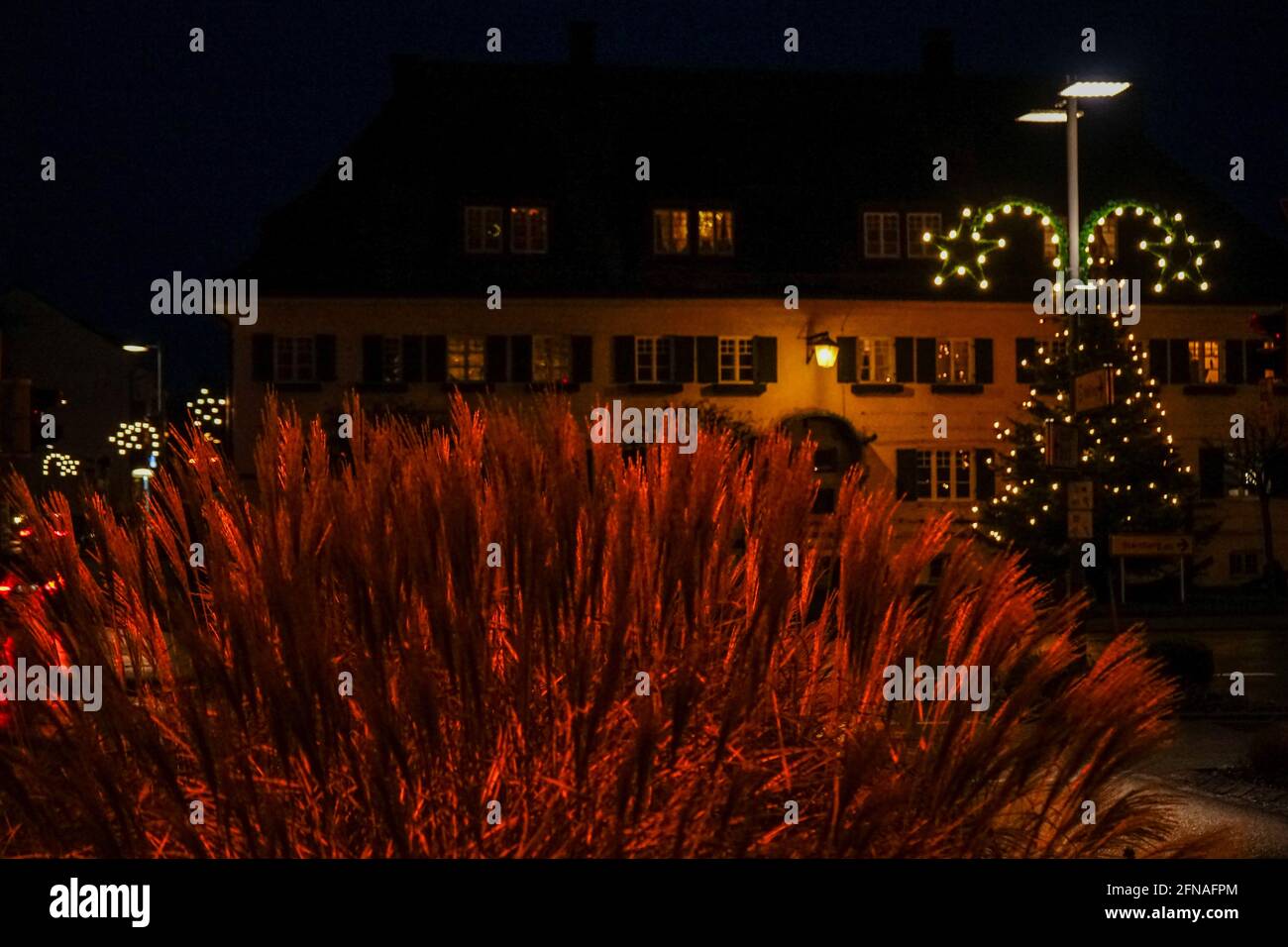 Christmas lights countryside hires stock photography and images Alamy
