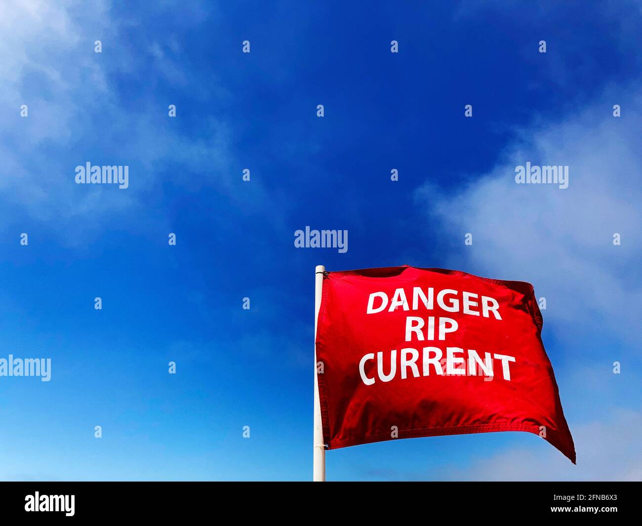 Rip current safety sign hi-res stock photography and images - Alamy
