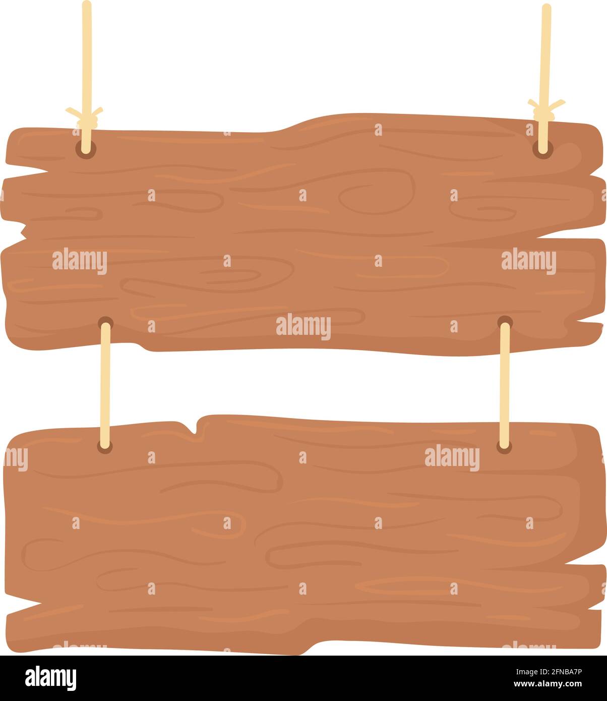hanging wood boards Stock Vector Image & Art Alamy