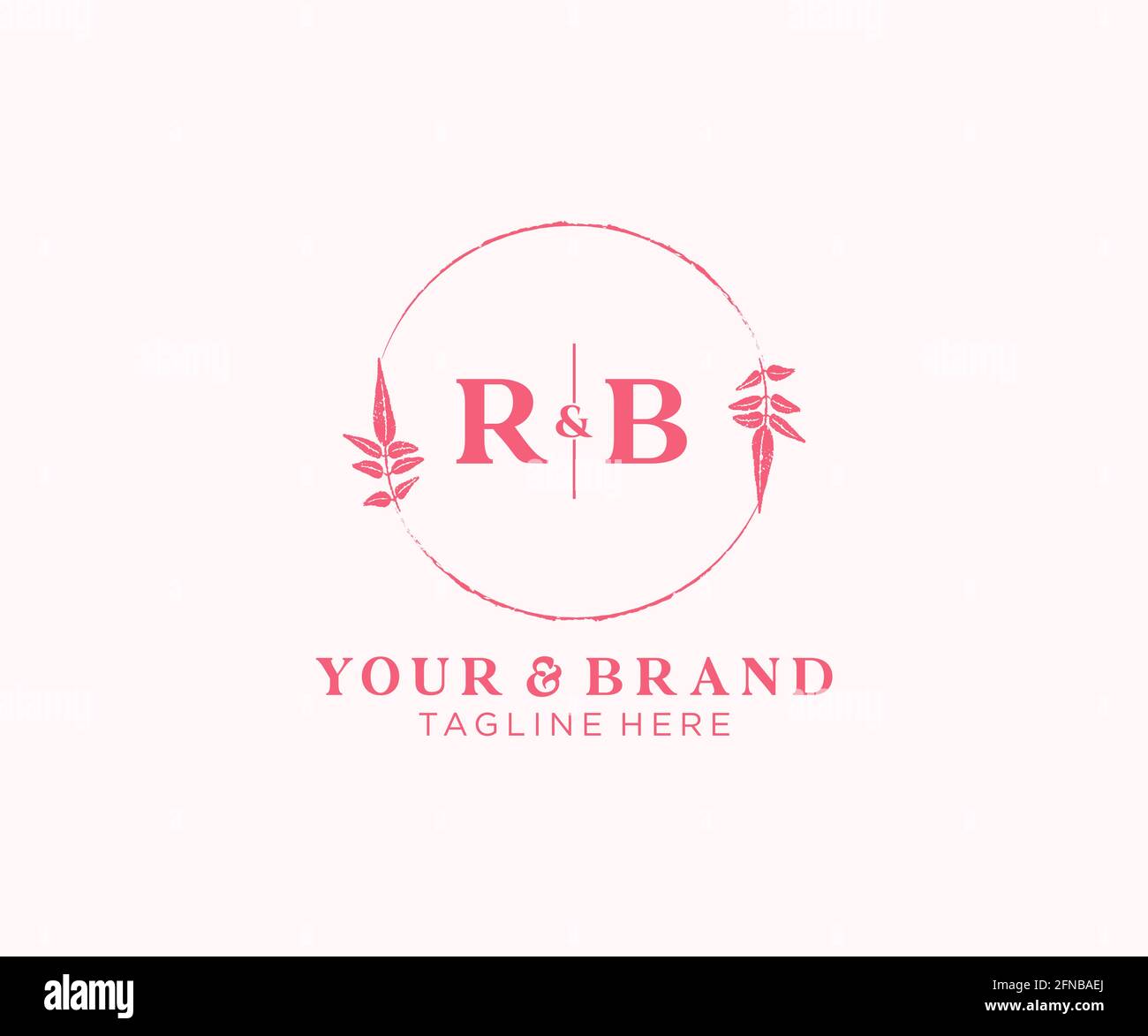 Rb letter logo vector hi-res stock photography and images - Alamy