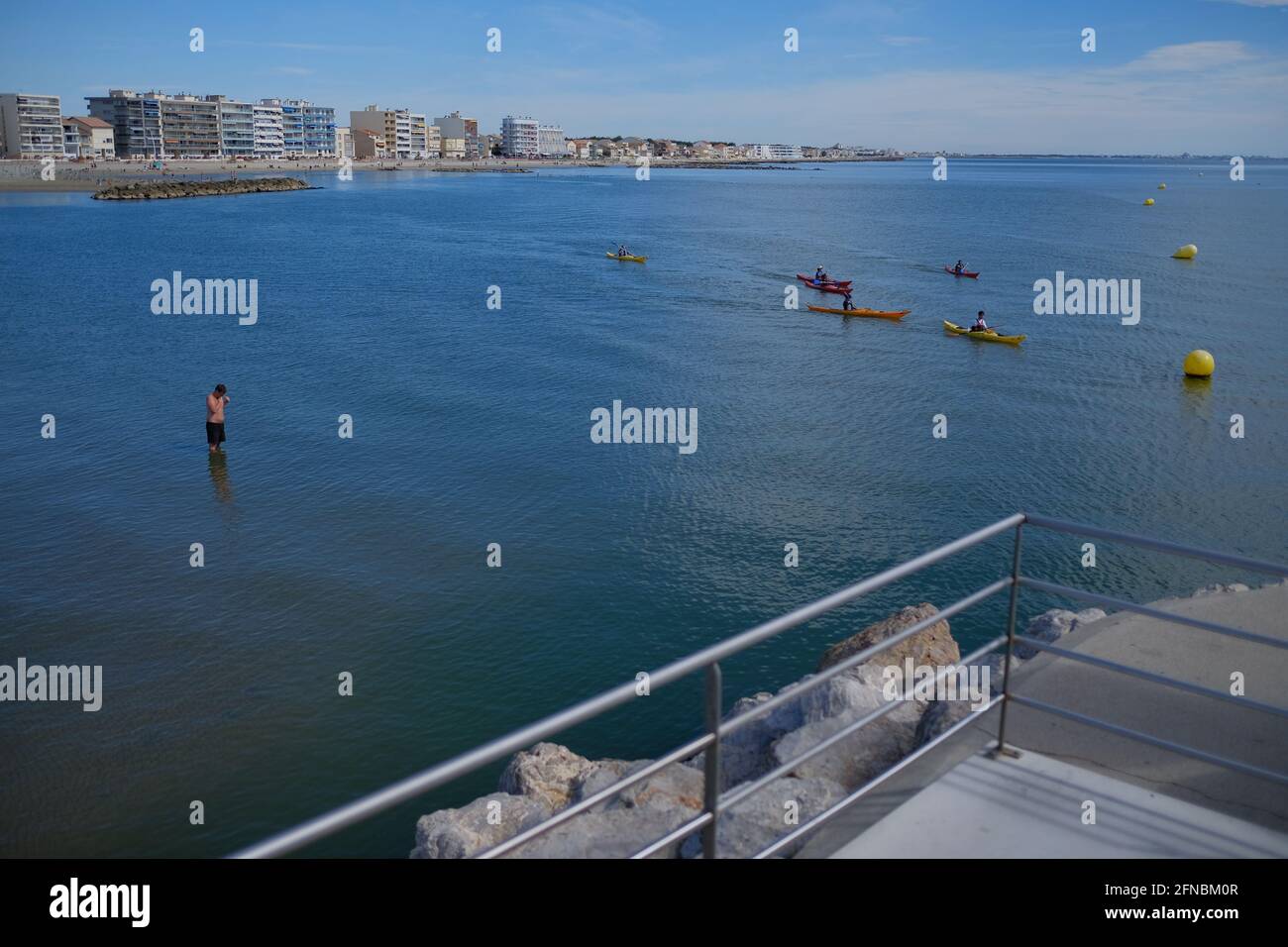 in Palavas les Flots, near Carnon Plage and Montpellier, Occitanie, South  of France Stock Photo - Alamy