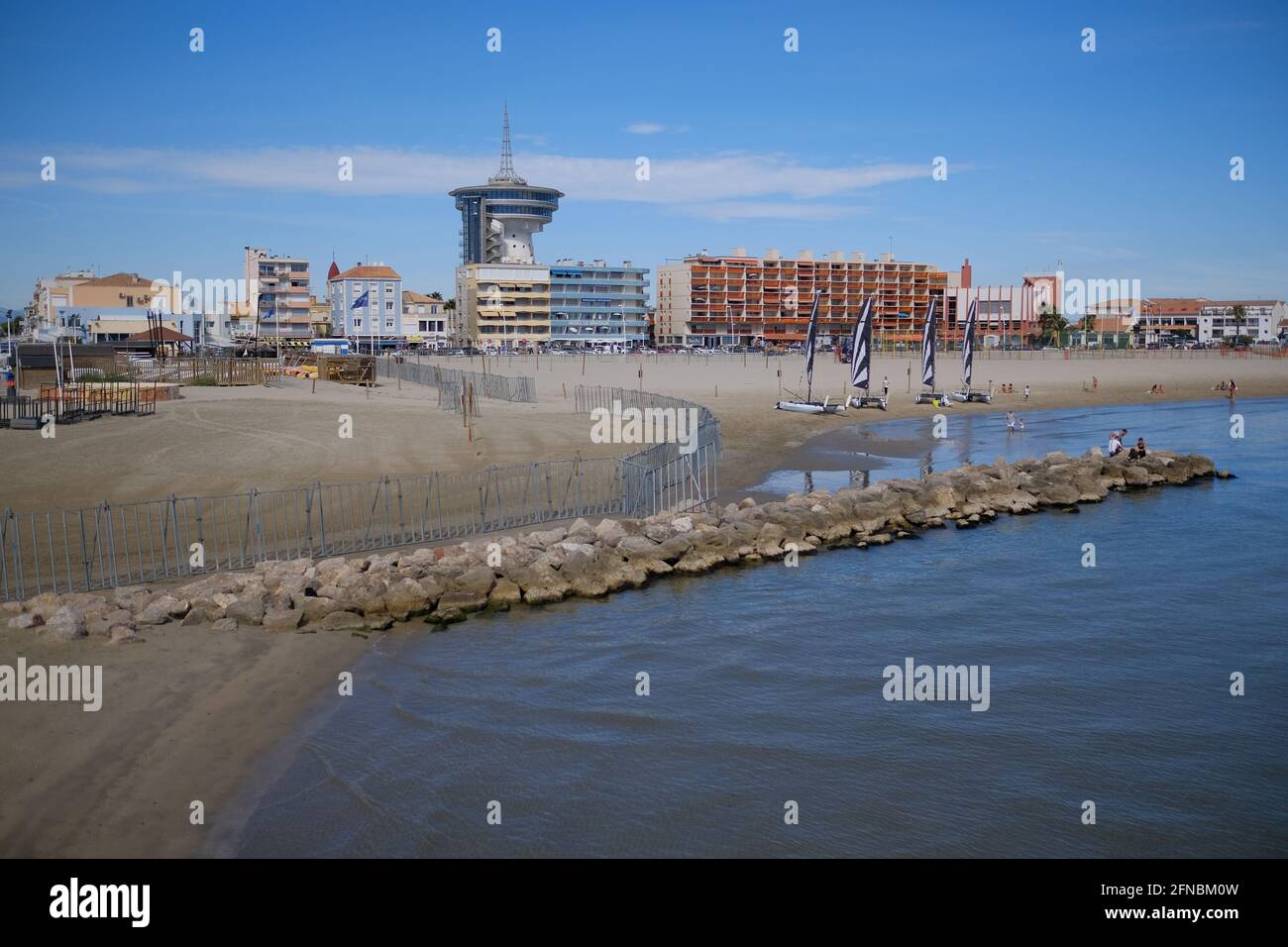 in Palavas les Flots, near Carnon Plage and Montpellier, Occitanie, South  of France Stock Photo - Alamy