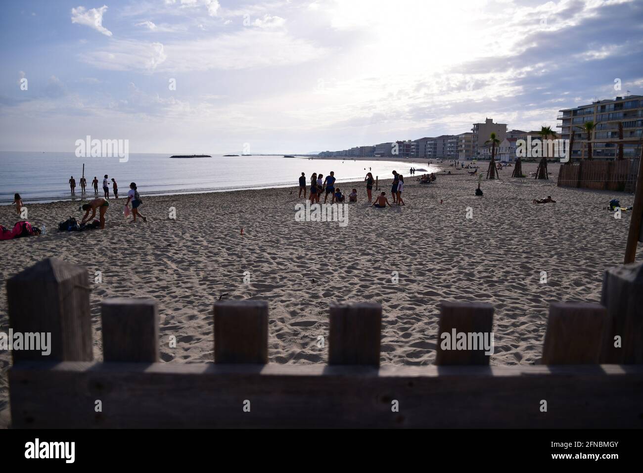 in Palavas les Flots, near Carnon Plage and Montpellier, Occitanie, South  of France Stock Photo - Alamy