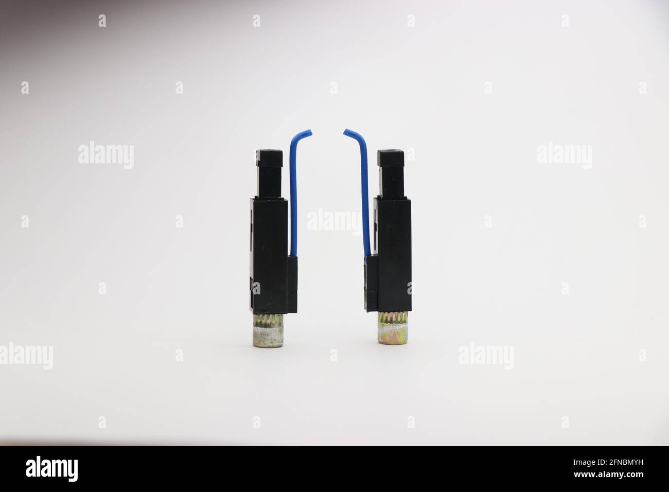 Electronic ignition part of fire lighter. Piezo ignition part from