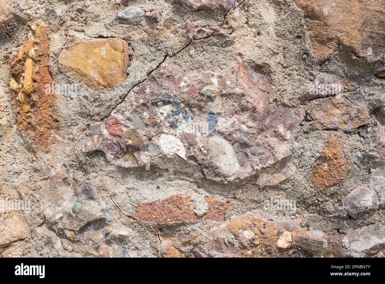 Natural background. The wall of natural stone Stock Photo - Alamy