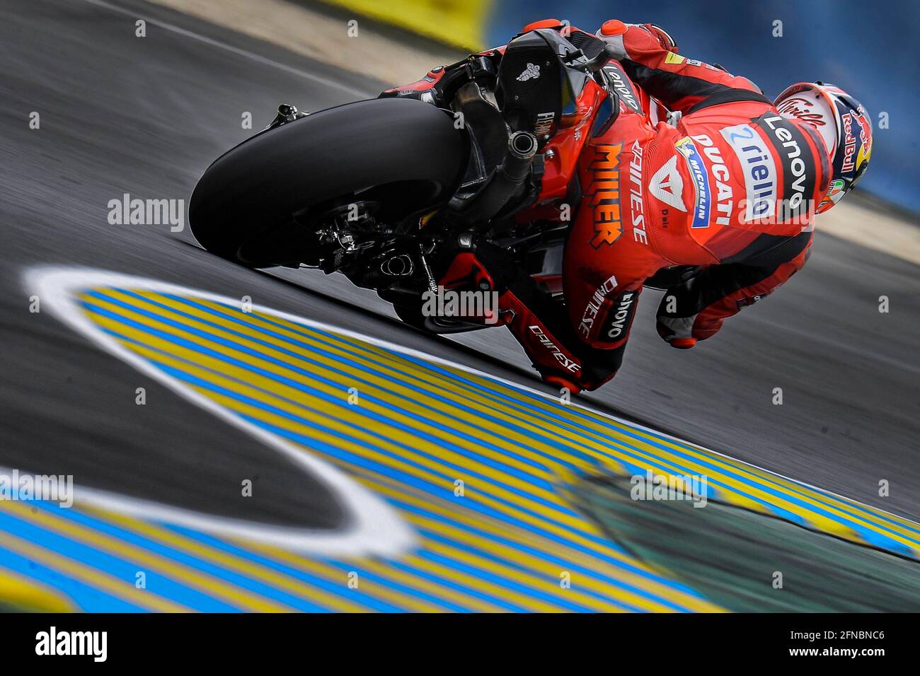 Le Mans, France. 15th May, 2021. Qualifying for MotoGP SHARK Grand Prix of  France at Le Mans circuit, Francia May 15, 2021 In picture: Miller  Clasificacion para el Gran Premio SHARK de