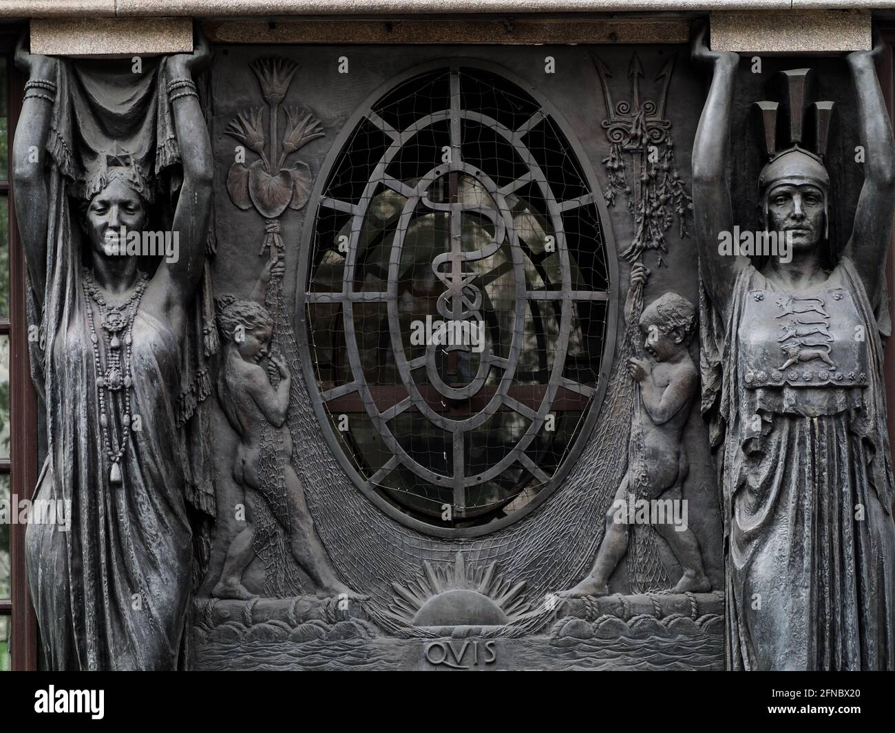 Art Nouveau Sculpture Stock Photo - Alamy