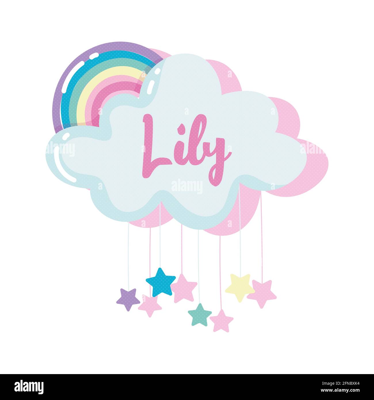 lily girl name Stock Photo