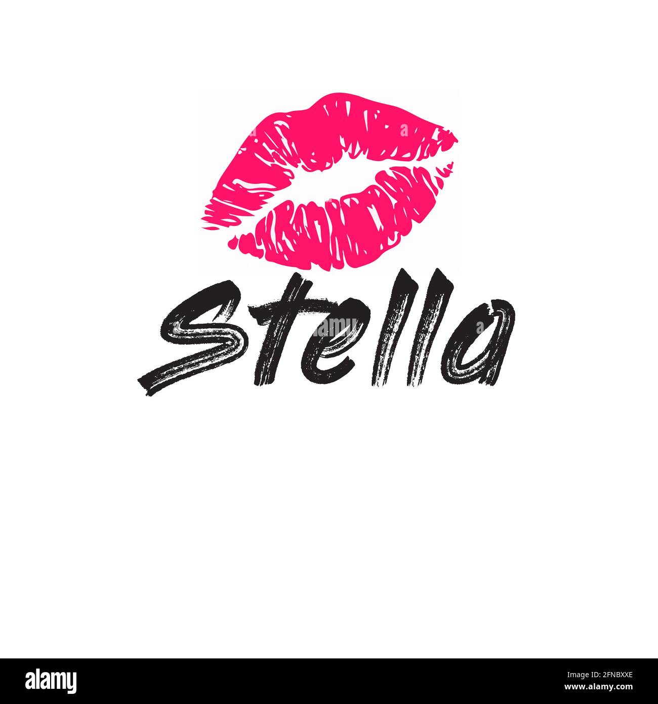 stella girl name Stock Photo