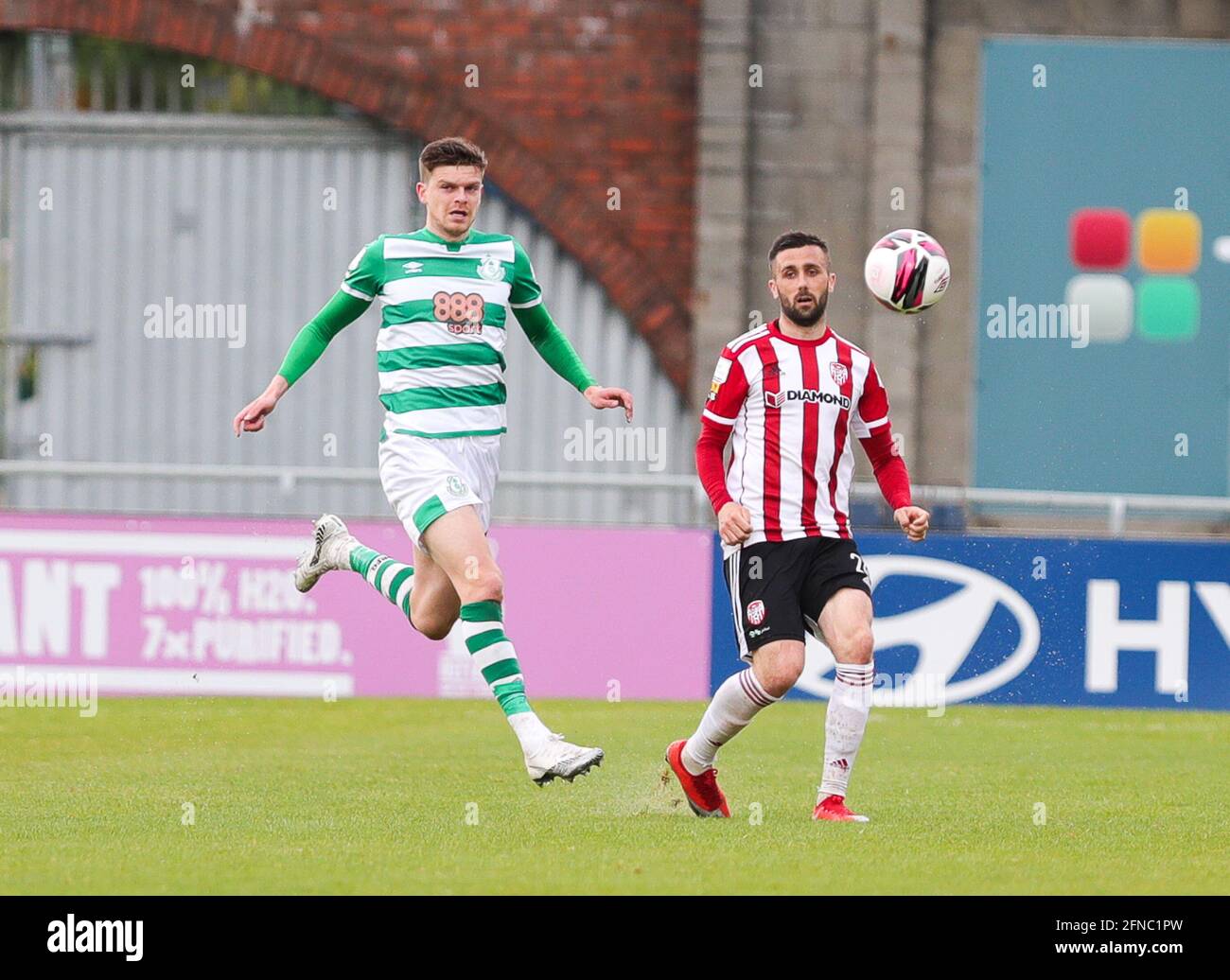 Shamrock Rovers-Derry City: os dois primeiros classificados