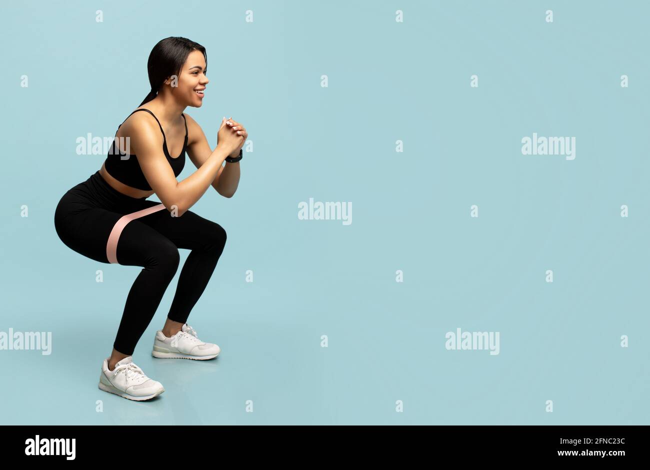 Squat elastic deals