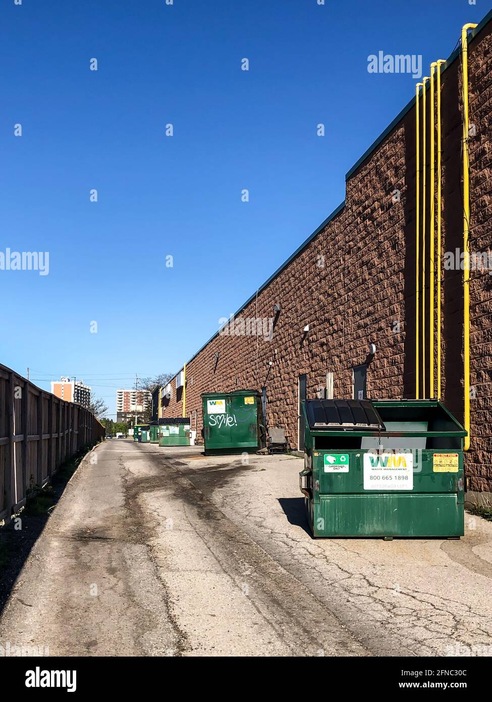 Trash in dumpsters hires stock photography and images Alamy