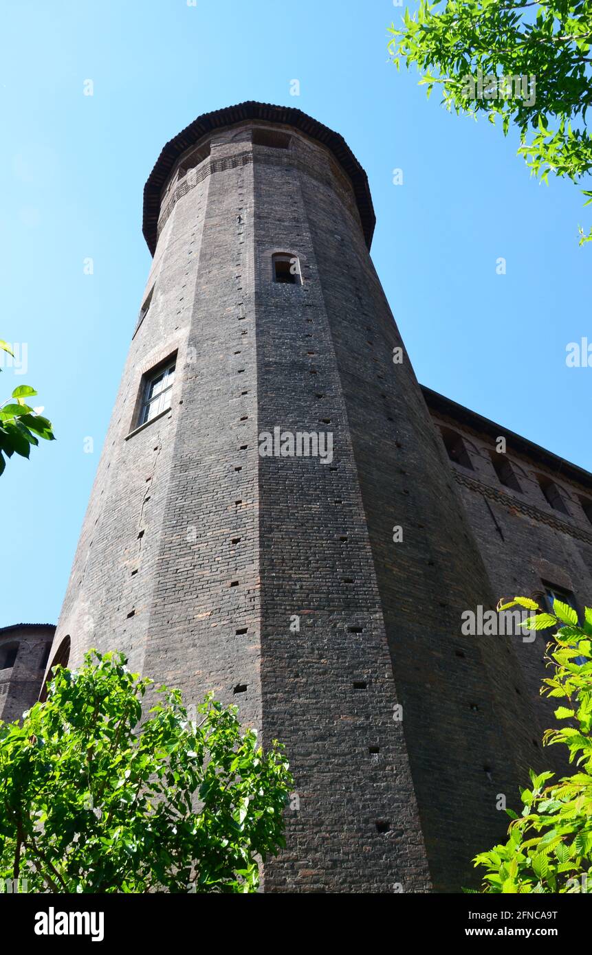 The garden in Palazzo Madama, Turin Stock Photo - Alamy