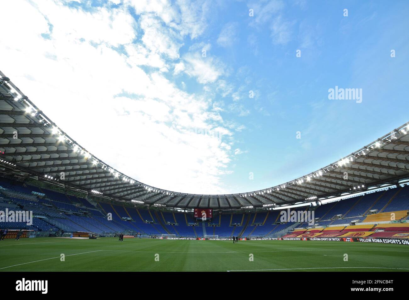 SERIE a FOOTBALL MATCH AS ROMA VS GENOA FC at OLYMPIC STADIUM in ROME on  FEBRUARY, 5TH 2022 Editorial Stock Photo - Image of score, february:  240717663