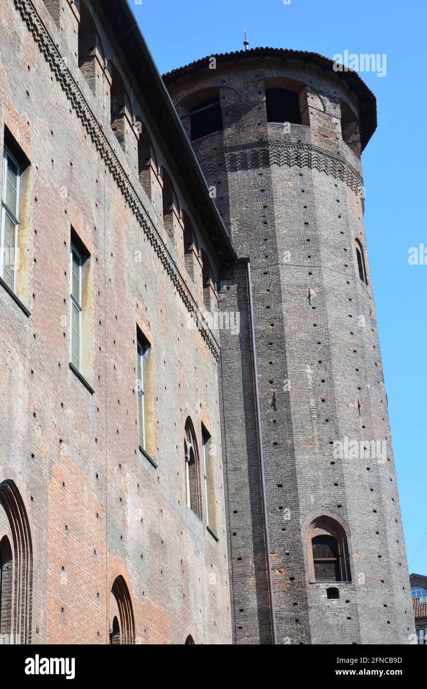 The garden in Palazzo Madama, Turin Stock Photo - Alamy