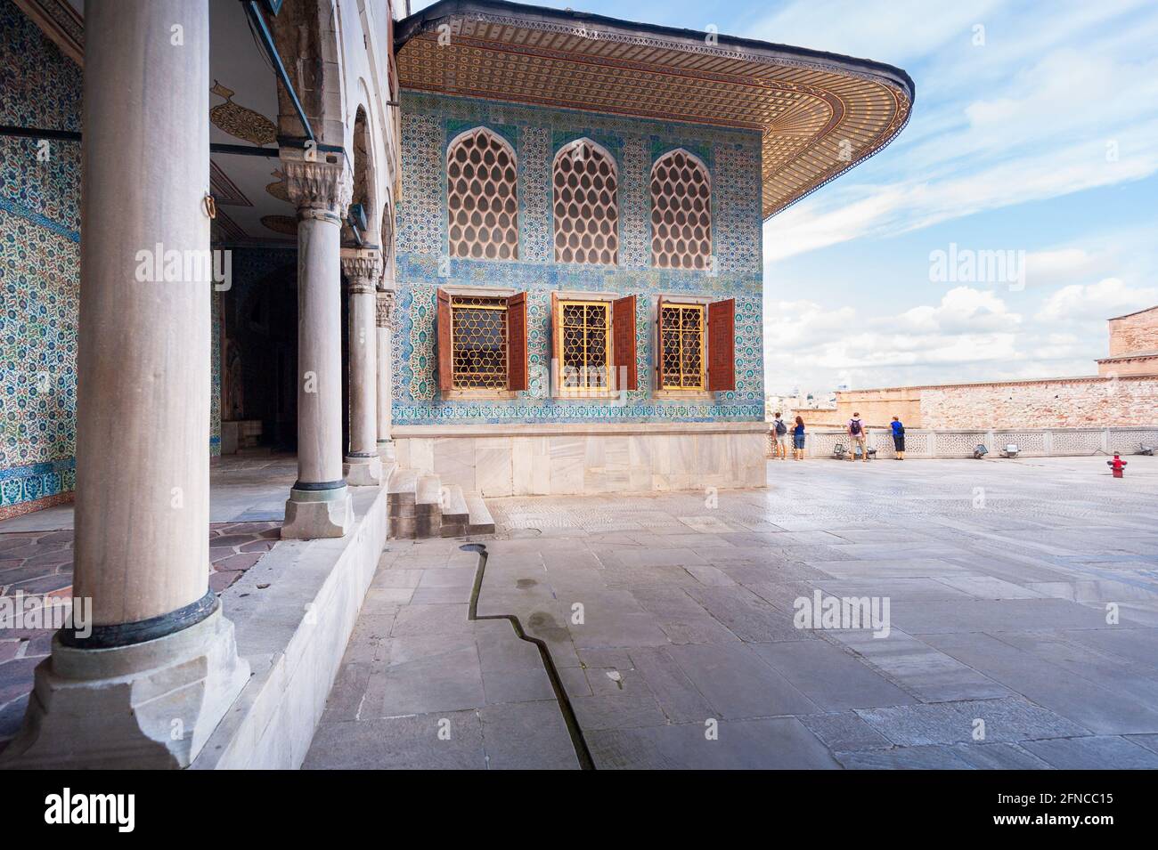 Part of the Imperial Harem Section of the Topkapi Palace Stock Photo