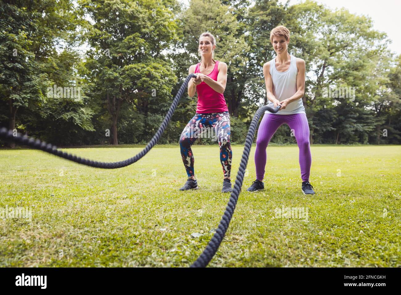 Battle rope hi-res stock photography and images - Alamy