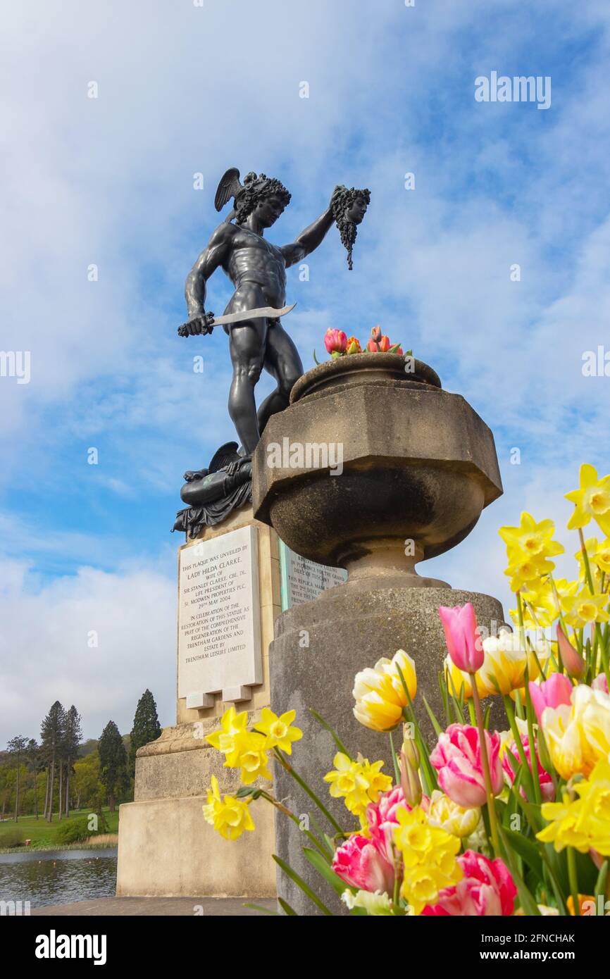 Trentham gardens perseus medusa hires stock photography and images Alamy