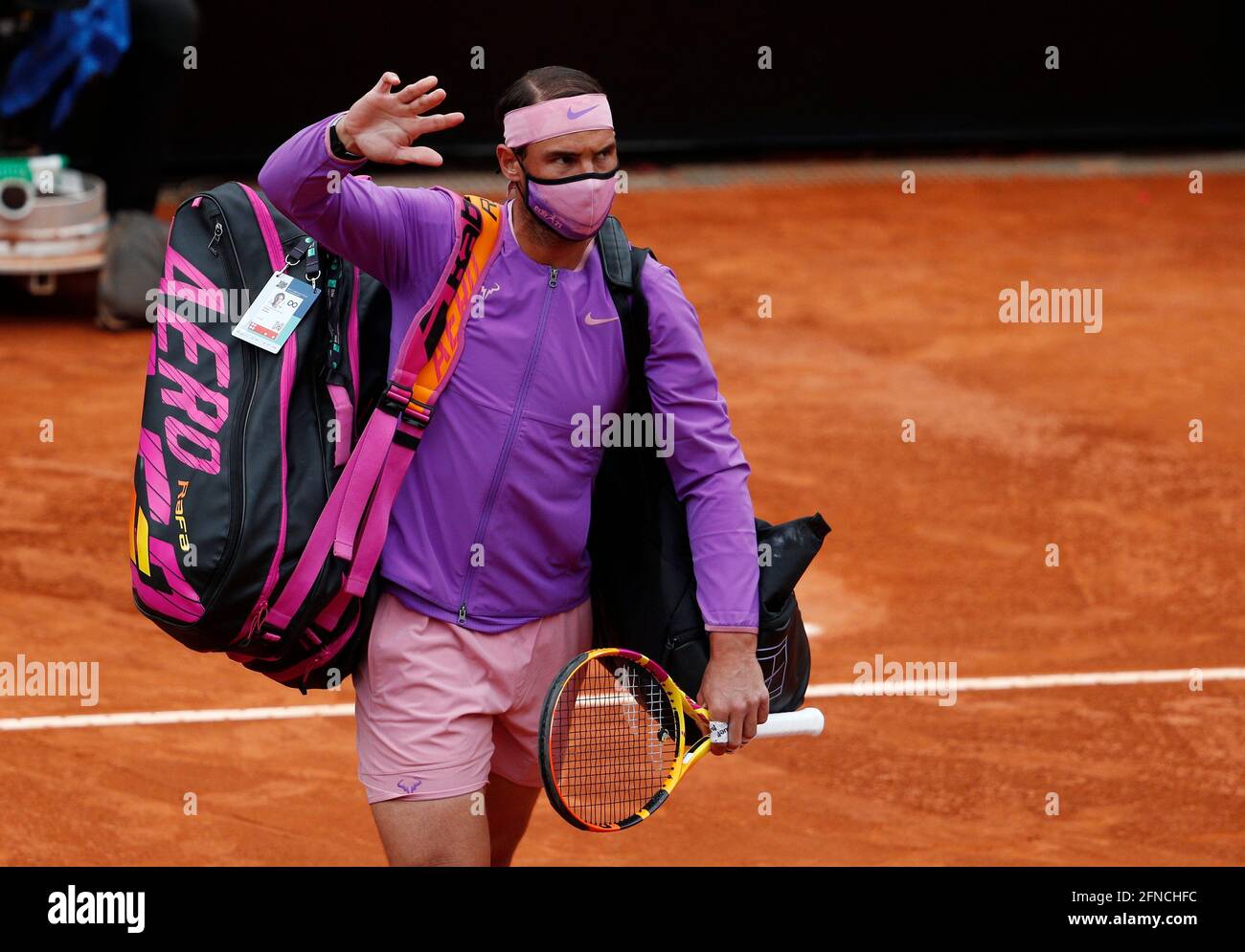 Tennis - ATP Masters 1000 - Italian Open - Foro Italico, Rome, Italy - May  16, 2021 Spain's Rafael Nadal walks on court before his final match against  Serbia's Novak Djokovic REUTERS/Guglielmo Mangiapane Stock Photo - Alamy