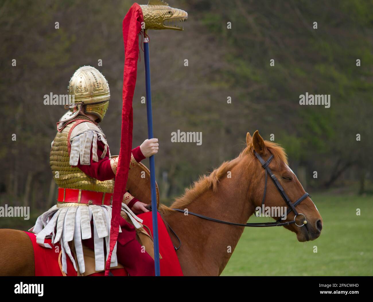 Roman Army Re-enactment in Northumberland, England, near Hadrians Wall ...