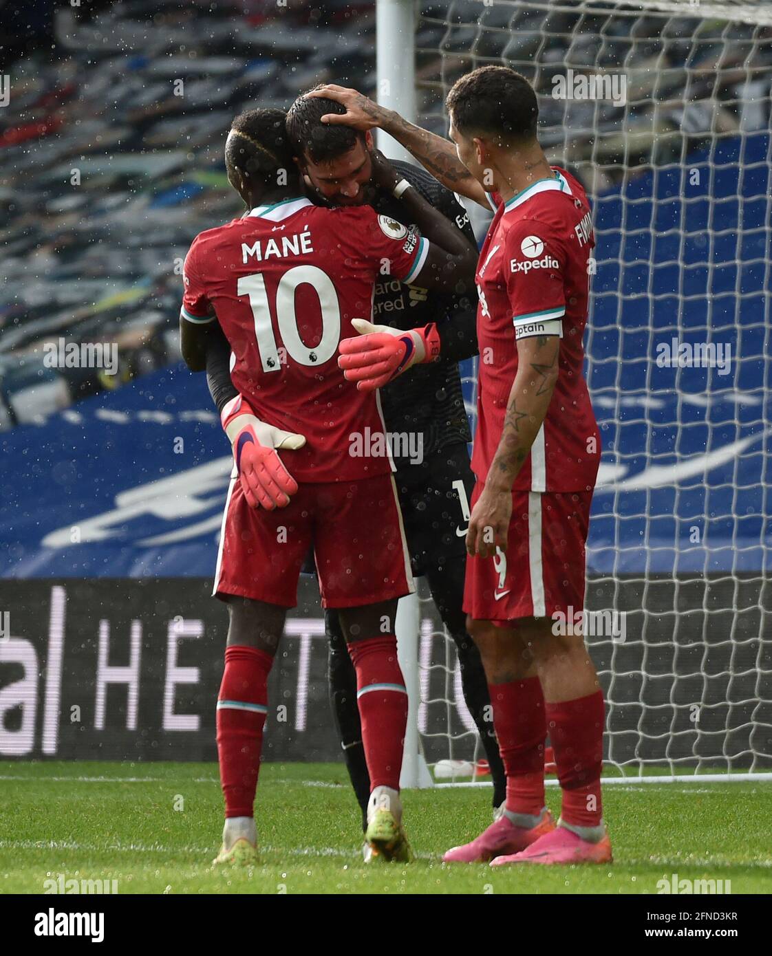 Liverpool FC - Roberto Firmino, Alisson Becker, Sadio Mané e