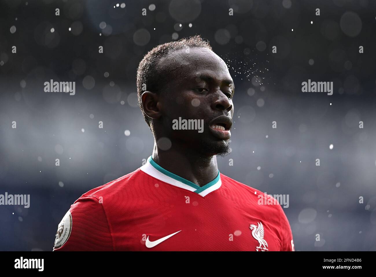 Liverpool's Sadio Mane during the Premier League match at The Hawthorns, West Bromwich. Picture date: Sunday May 16, 2021. Stock Photo