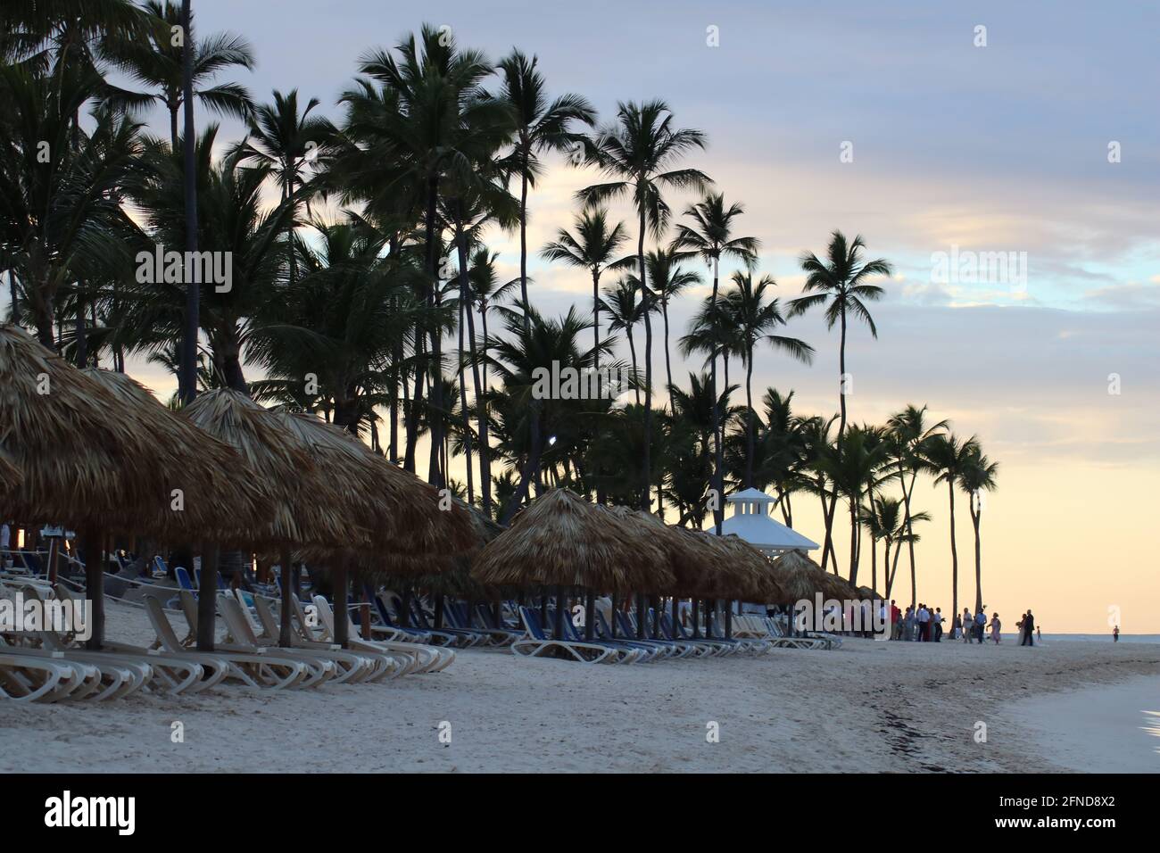 Punta Cana, Beach , Dominican Republic Stock Photo