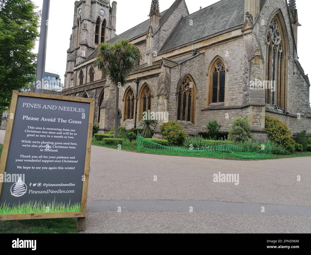 Parafia Ealing, Polish Roman Catholic Church at London, United Kingdom Stock Photo