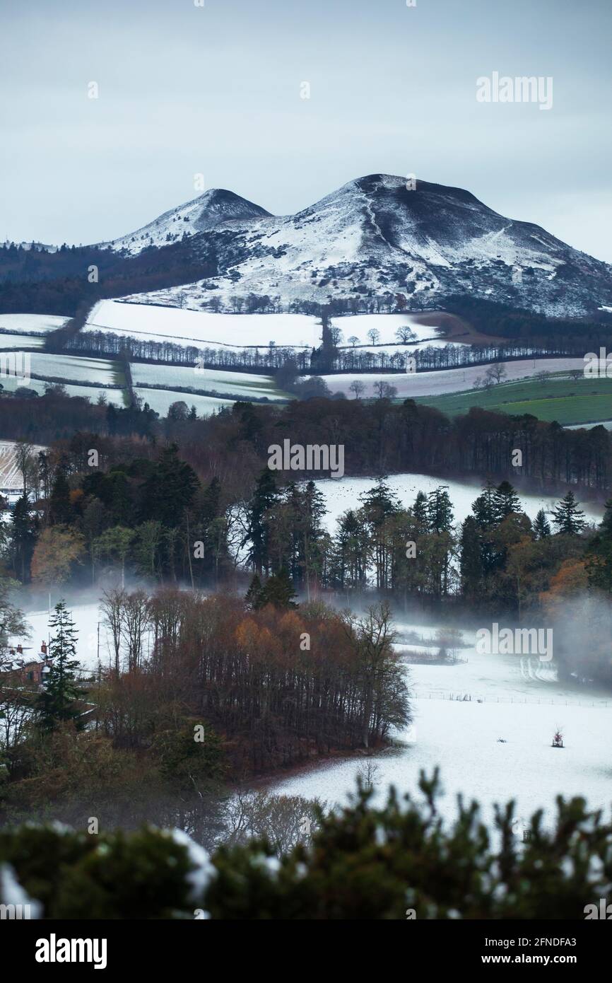 View tweed valley eildon hi-res stock photography and images - Alamy