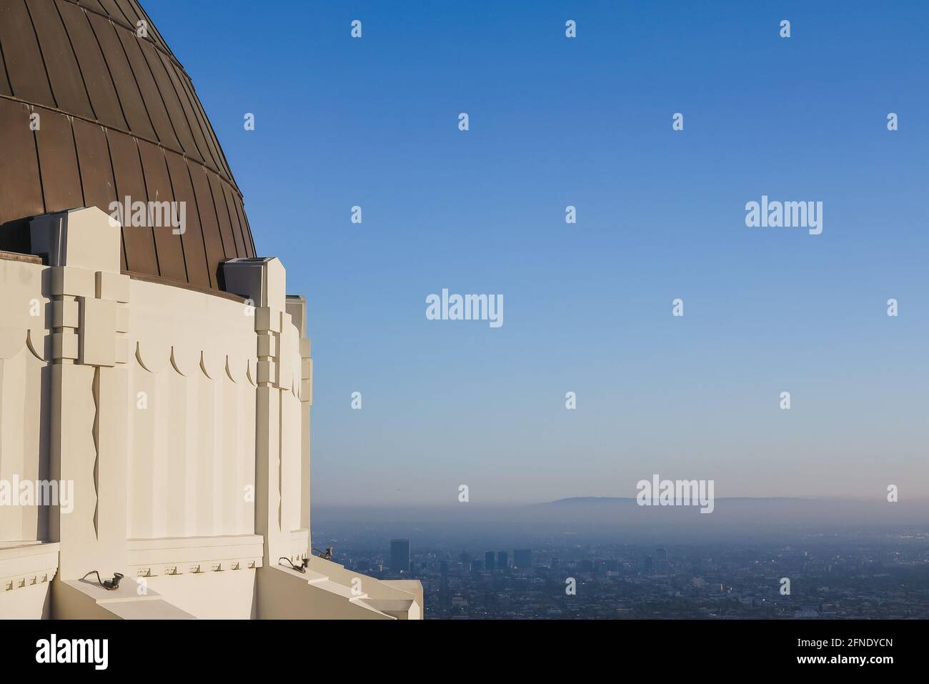 View of Los Angeles from the Griffith Observatory Stock Photo - Alamy