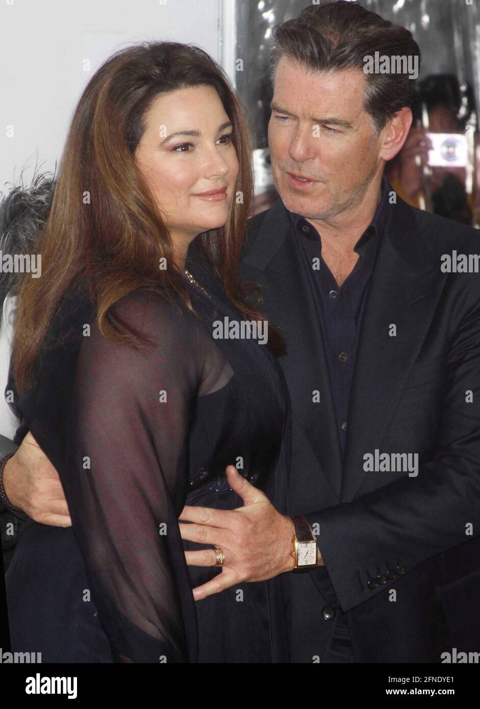 Pierce Brosnan & wife Keely 2010 Photo By John Barrett/PHOTOlink Stock ...