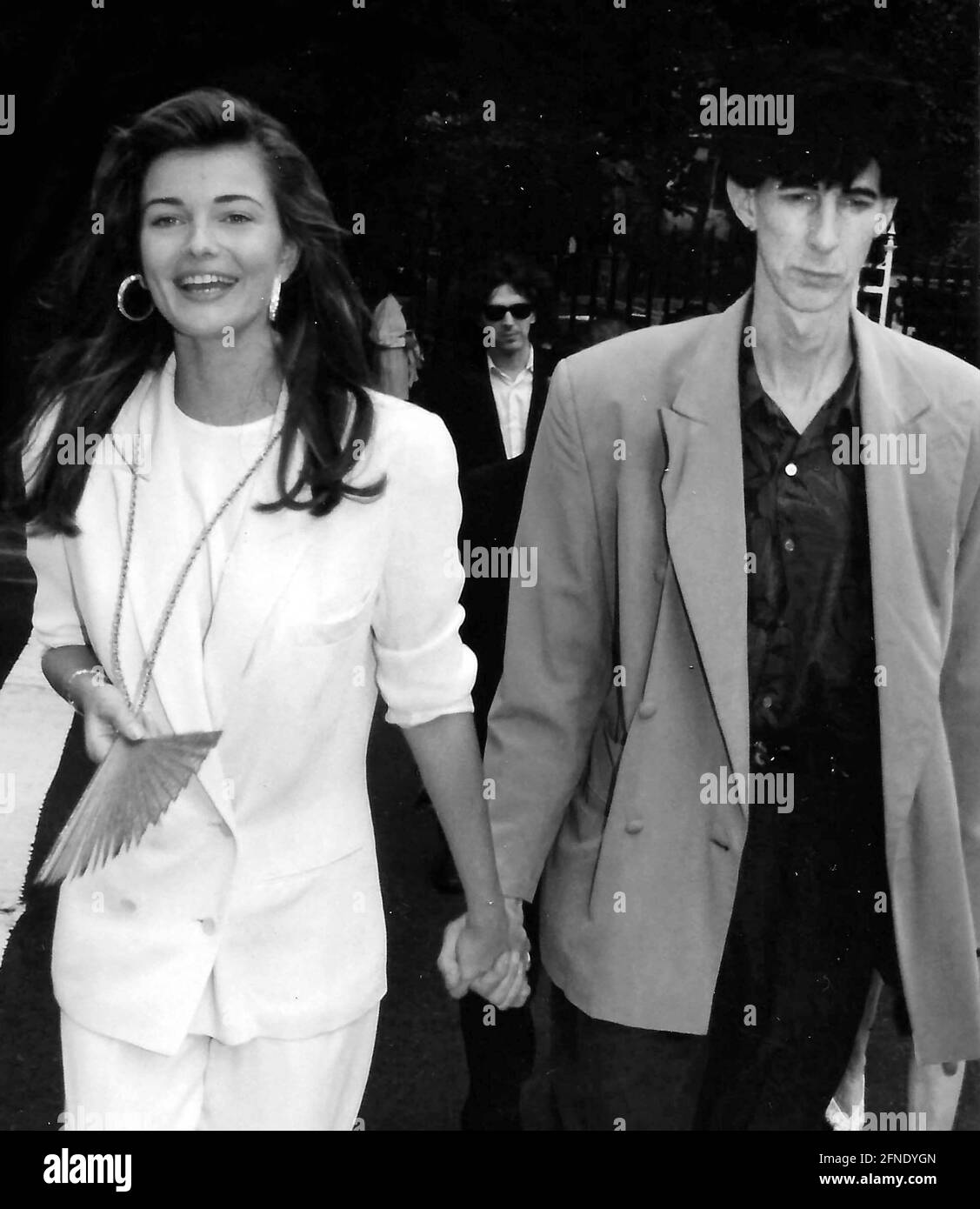 Paulina Porizkova, Rick Ocasek 1992 Photo By John Barrett/PHOTOlink