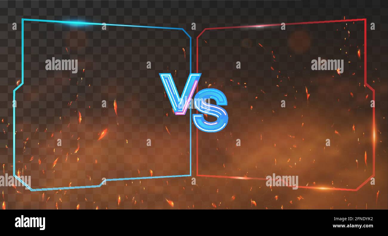 Versus battle hi-res stock photography and images - Alamy