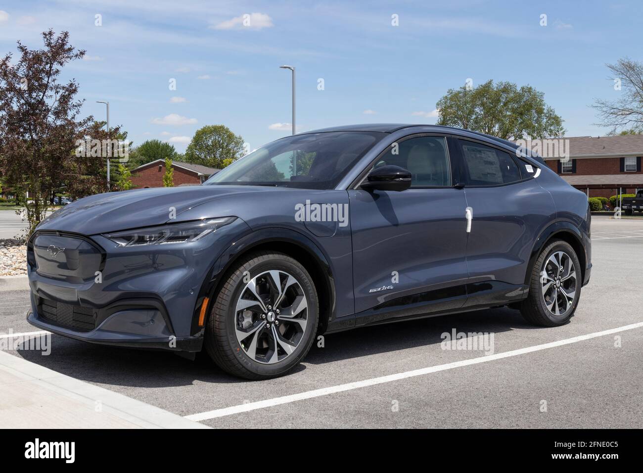 Kokomo Circa May 21 Ford Mustang Mach E Suv Display At A Charging Station The Mustang Mach E Is Ford S First All Electric Crossover And Has A Ra Stock Photo Alamy Kokomo Circa May 21 Ford Mustang Mach E Suv Display At A Charging Station The Mustang Mach E Is Ford S First All Electric Crossover And Has A Ra Stock Photo Alamy