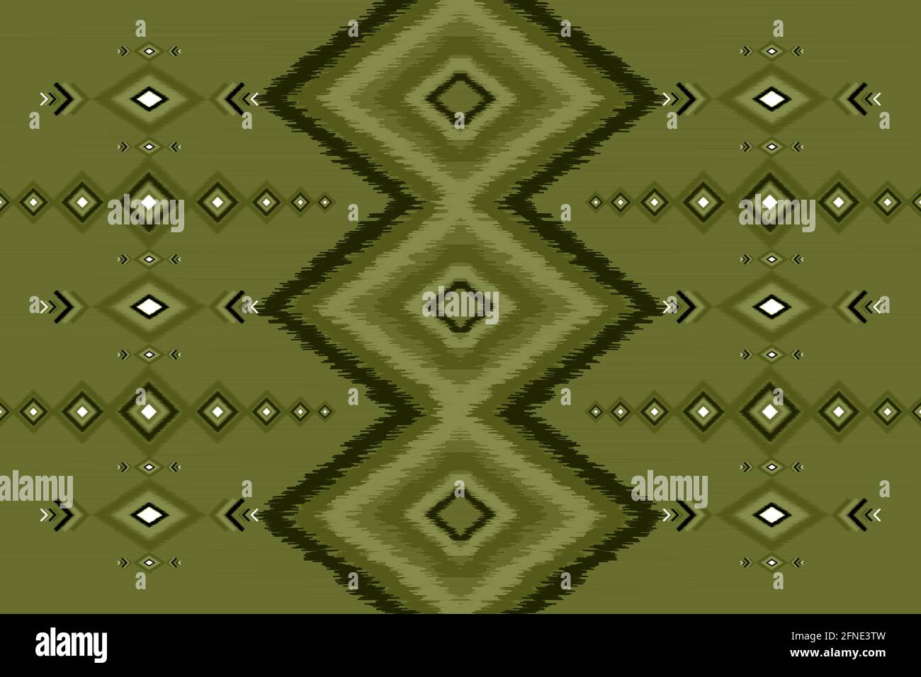 Geometric ethnic oriental ikat seamless pattern traditional design for ...