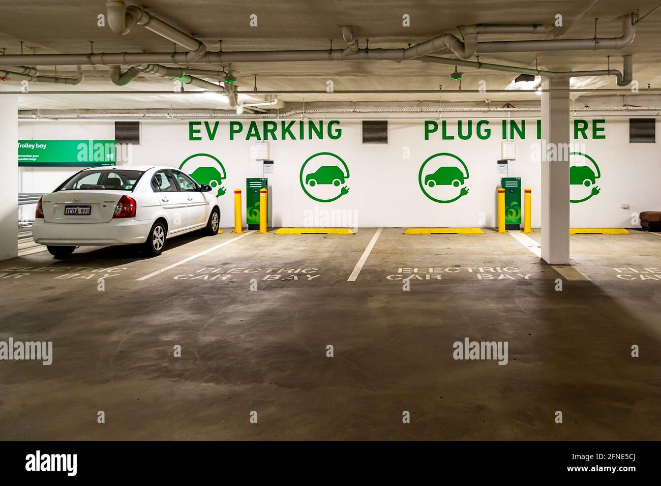 Electric 2024 vehicle parking