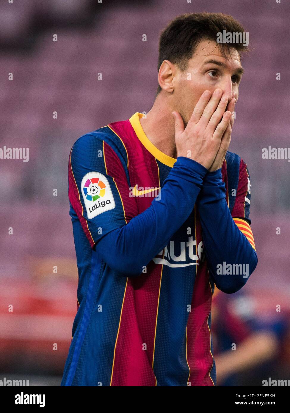 Messi barcelona 2021 hi-res stock photography and images