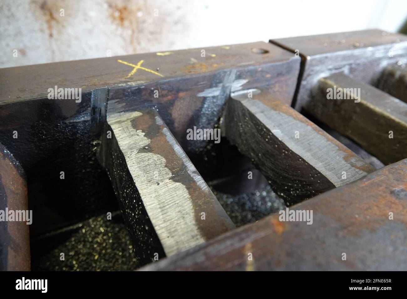 Goldau, Switzerland. 12th May, 2021. The rack invented by Niklaus