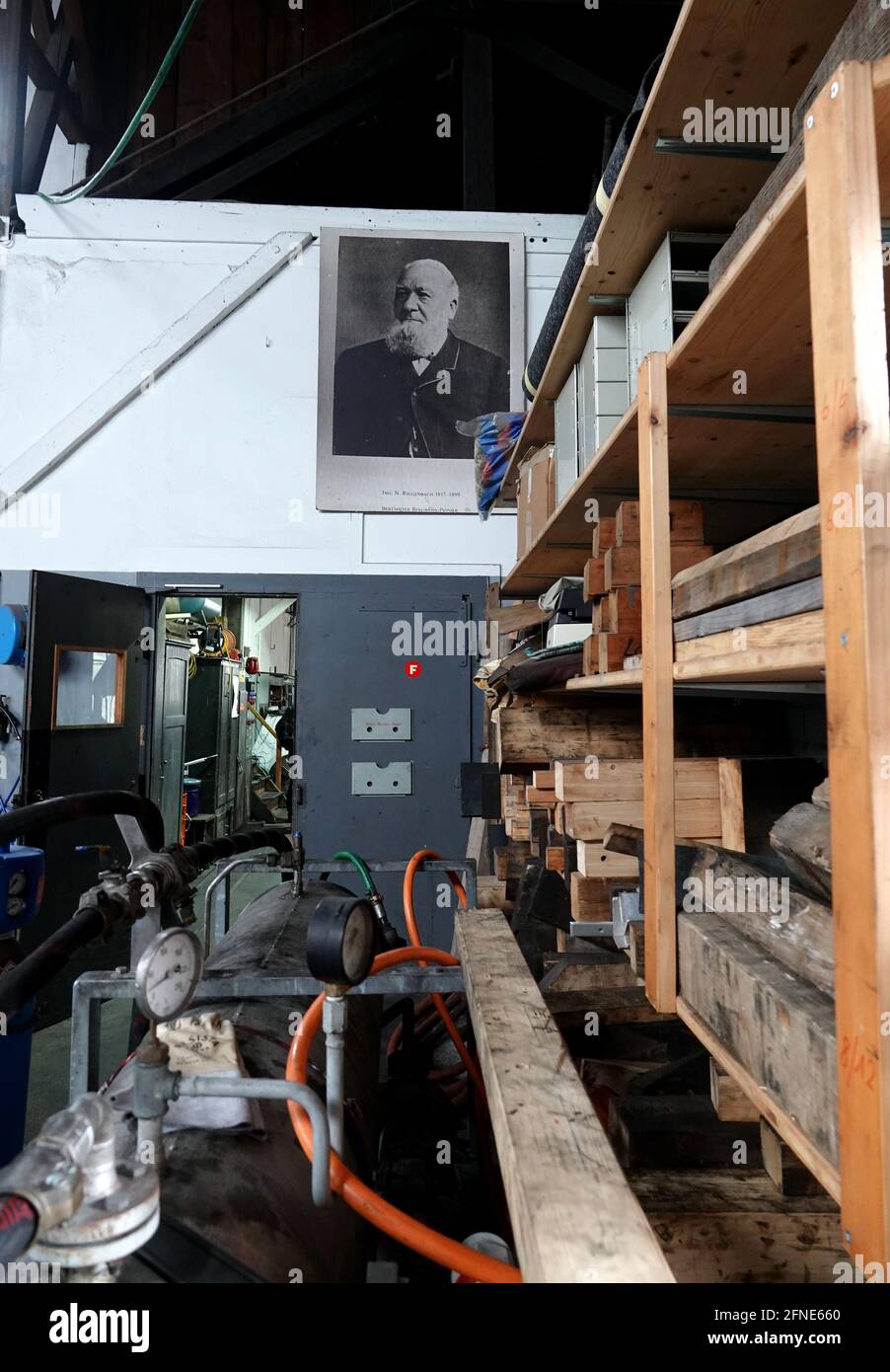 Goldau, Switzerland. 12th May, 2021. In the where the 148year