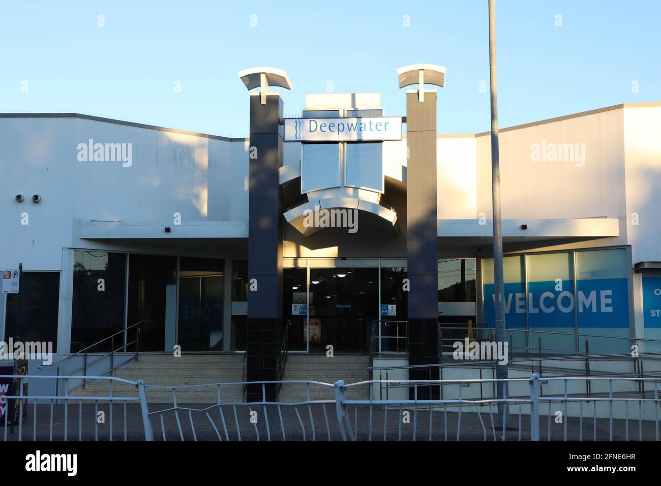 Deepwater Plaza shopping mall in Woy Woy, NSW, Australia Stock Photo